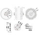 Мотор T-Motor U11 II KV120 6-12S 2783W для мультикоптерів