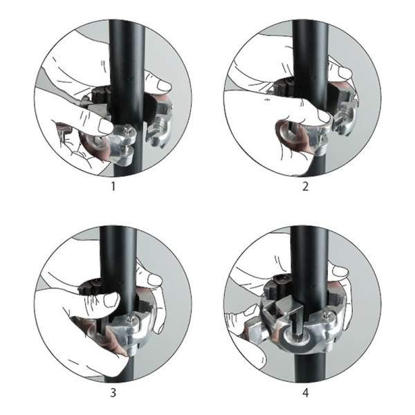 Затискач багатосекційний Kupo KCP-950P 4 Way Clamp 35-50 mm