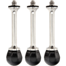 Универсальные ножки наконечники для штатива 3 LEGGED THING Vanz, в комплекте 3 шт. Шип или ABS пластик (1/4" and 3/8" compatible) (PROVANZ)