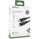 Кабель ACEFAST C3-01 Type-C to iP 3A, 30W, TPE, TPE connectors, Black