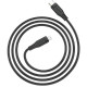 Кабель ACEFAST C3-01 Type-C to iP 3A, 30W, TPE, TPE connectors, Black