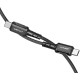 Кабель ACEFAST C1-03 Type-C to Type-C 3A, 1.2m, nylon, aluminum connectors, Black