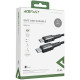 Кабель ACEFAST C1-03 Type-C to Type-C 3A, 1.2m, nylon, aluminum connectors, Black