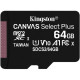 Карта пам'яті microSDXC (UHS-1) Kingston Canvas Select Plus 64Gb class 10 А1 (R-100MB/s) (adapter SD)