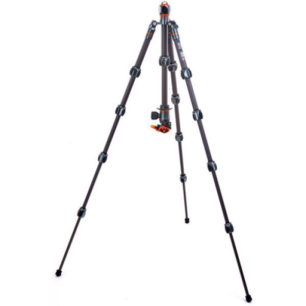 Штатив 3 LEGGED THING Leo 2.0 Grey Карбоновий, 5 секцій, кульова голова AirHed Pro LV та чохол у комплекті (LEOKITGREY2)