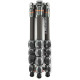 Штатив 3 LEGGED THING Leo 2.0 Grey Карбоновий, 5 секцій, кульова голова AirHed Pro LV та чохол у комплекті (LEOKITGREY2)