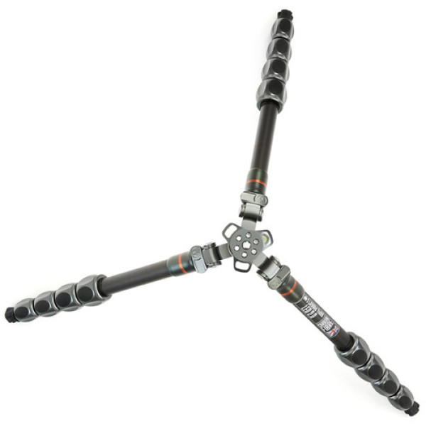 Штатив 3 LEGGED THING Leo 2.0 Grey Карбоновий, 5 секцій, кульова голова AirHed Pro LV та чохол у комплекті (LEOKITGREY2)
