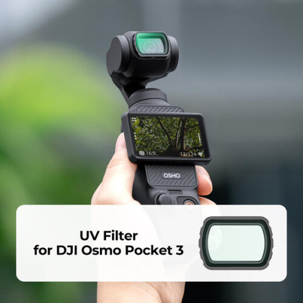 Светофильтр K&F Concept Nano-X Series UV Filter Green Coating для DJI Osmo Pocket 3 (KF01.2534)