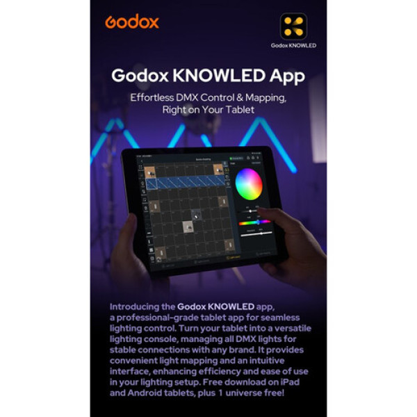 Светодиодная пиксельная трубка Godox KNOWLED Pixel Tube Light 1.2m 4-Light Kit (TP4R-K4)