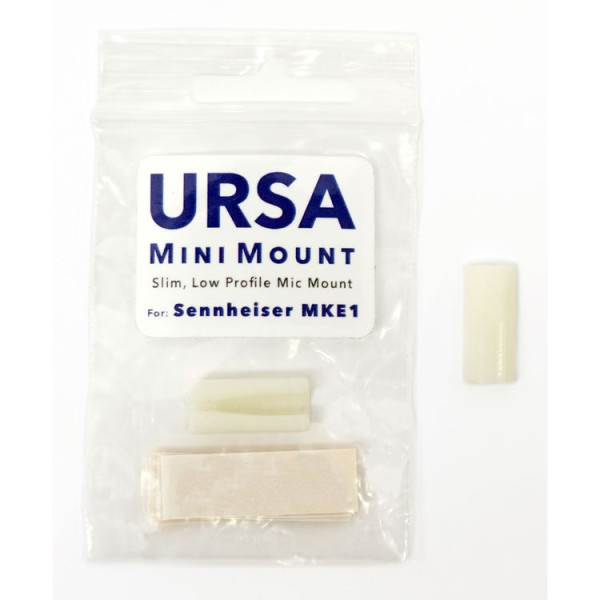 Крепление для петличного микрофона URSA Straps MiniMount для Sennheiser MKE1, белое (U-MM-MKE1-WHT)