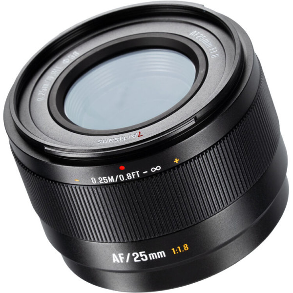 Об'єктив 7Artisans AF 25mm F1.8 Lite для Sony E APS-C (AF25F18B-E APS-C)