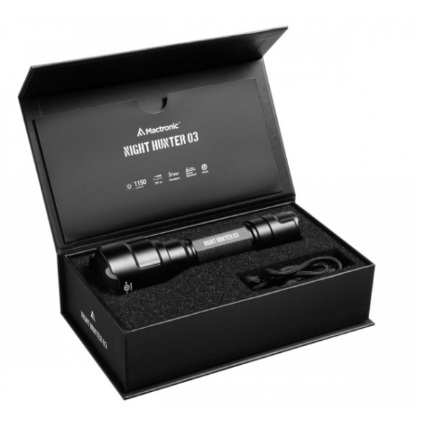 Тактичний ліхтар Mactronic Night Hunter (1150 лм) Focus (THH0231)