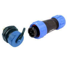Коннекторы SP1310+SP1312 6pin IP68 водонепроницаемые