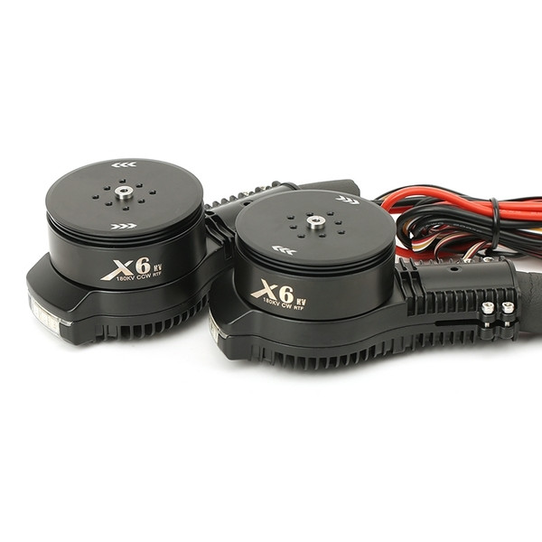 Комбо мотор Hobbywing Xrotor X6 PLUS с регулятором без пропеллера (CW)
