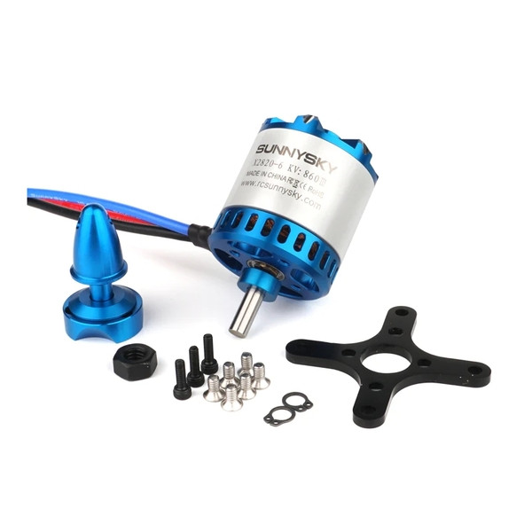 Мотор SunnySky X2820 V3 KV860 3-4S для р/у самолетов