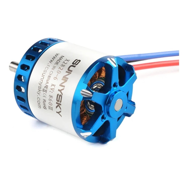 Мотор SunnySky X2820 V3 KV860 3-4S для р/у самолетов