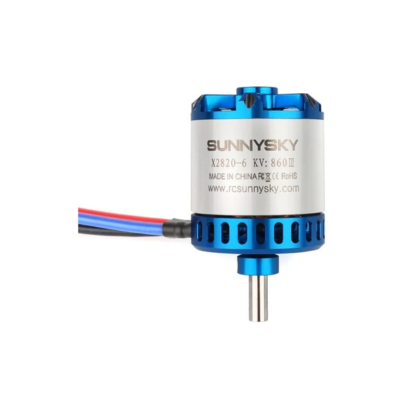 Мотор SunnySky X2820 V3 KV860 3-4S для р/у самолетов