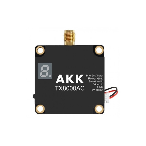 Відеопередавач AKK TX8000 AC 4.9-6.0GHz 8W (96 каналів)