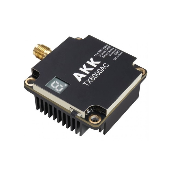 Відеопередавач AKK TX8000 AC 4.9-6.0GHz 8W (96 каналів)