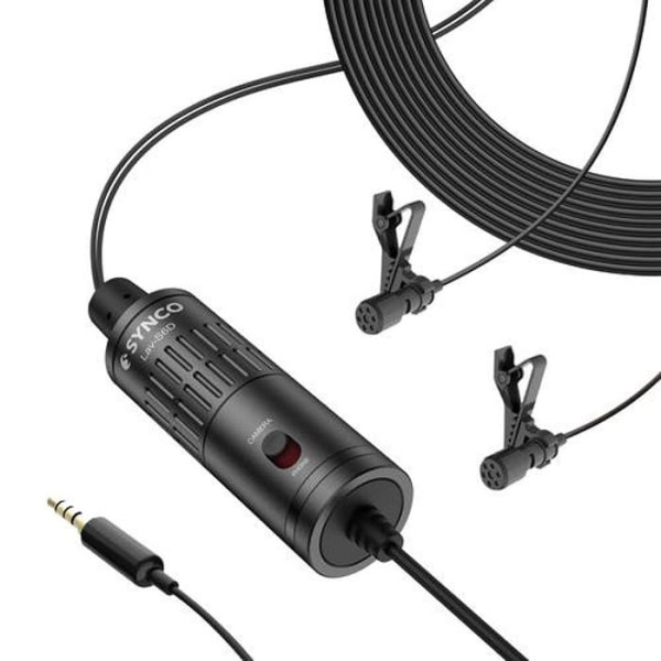 Петличний мікрофон подвійний Synco Lav-S6D