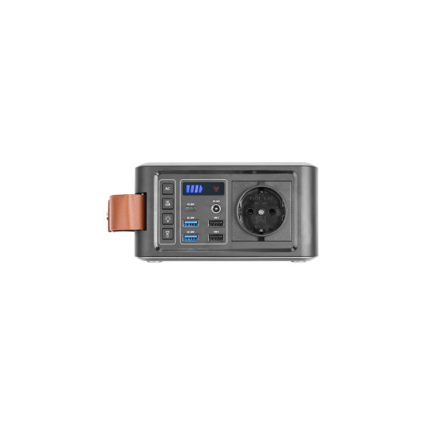 Зарядна станція PowerPlant PP-286 24000mAh, PD 18W, AC 120W, DC12-16.8V, USB-C, 2xUSB QC3.0, бездротовий