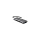 Концентратор POWERPLANT USB-C TO 2XUSB 3.0, 1XUSB 2.0, 1XTYPE-C (PD), HDMI, SD, RJ45 (CA913497)