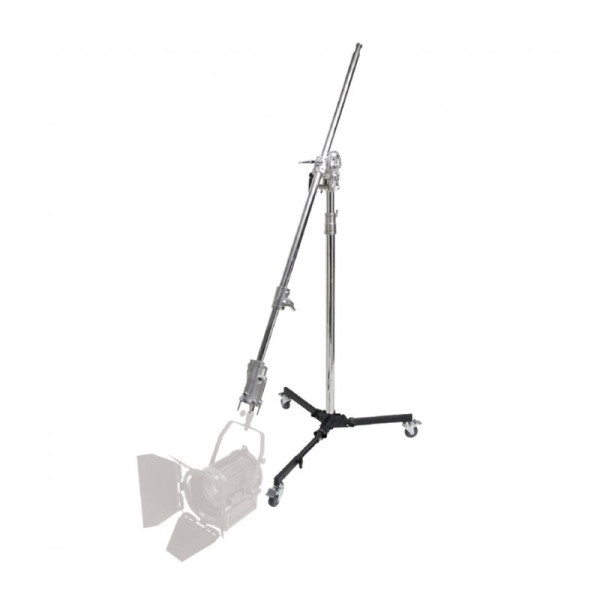 Стойка-журавль KUPO 346M Junior Boom Roller Stand на колесах (183 - 380 см)