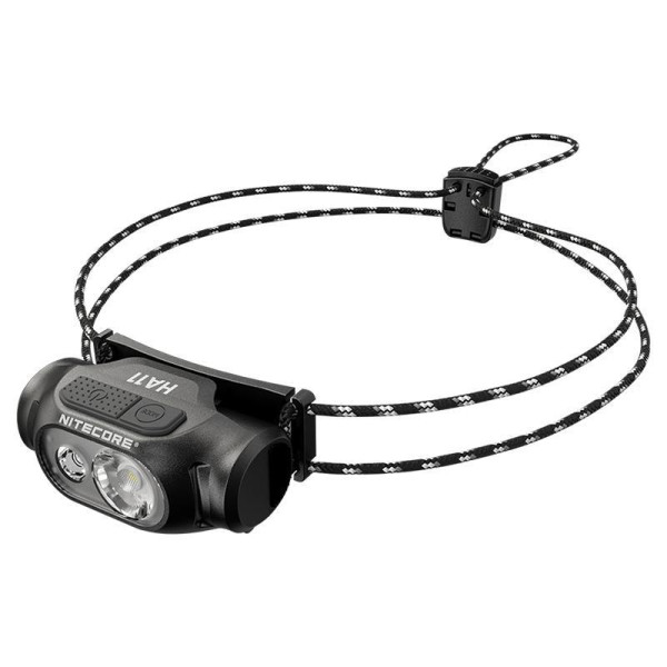 Налобный фонарь Nitecore HA11 (240 люмен, 7 режимов, 1xAA, универсальное крепление), черный