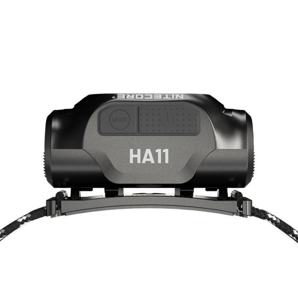Налобный фонарь Nitecore HA11 (240 люмен, 7 режимов, 1xAA, универсальное крепление), черный