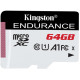 Карта пам'яті microSDXC (UHS-1 U1) Kingston Endurance 64Gb class 10 А1 (R95MB/s, W30MB/s)