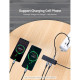 USB-хаб Vention Type-C to 4-Port USB 3.0 Hub with Power Supply Black 0.5M ABS Type