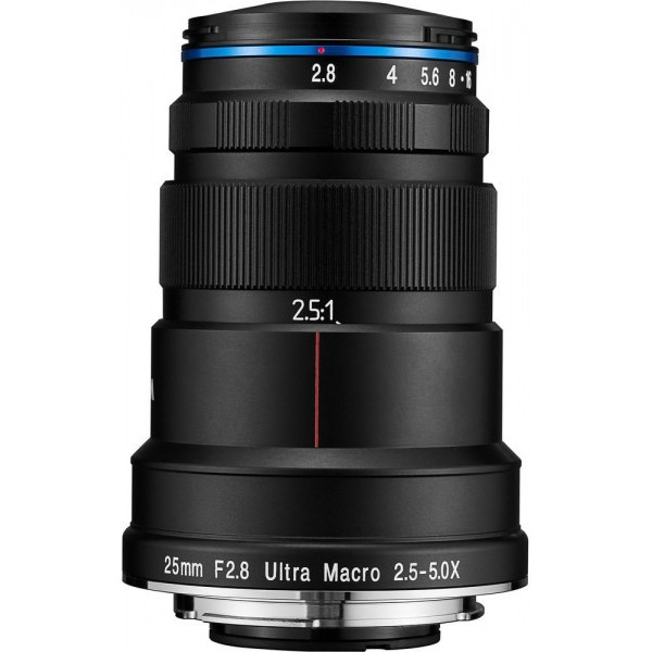 Объектив Laowa 25mm f/2.8 2.5-5X Ultra-Macro