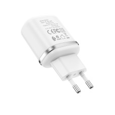 Сетевое зарядное устройство BOROFONE BA36A High speed single port QC3.0 charger set 18W White