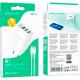 Сетевое зарядное устройство с кабелем BOROFONE BA79A Clever four-port PD20W (1C3A) charger set (C to iP) White