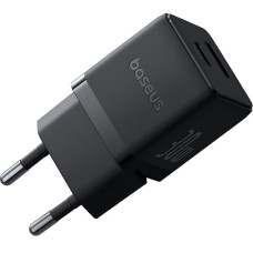 Сетевое зарядное устройство Baseus Palm Fast Charger C+U 30W EU Cluster Black
