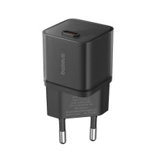 Сетевое зарядное устройство Baseus GaN5S Fast Charger 1C 20W EU Cluster Black