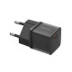 Мережевий зарядний пристрій Baseus GaN5S швидкий зарядний пристрій 1C 20W EU кластер чорний