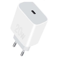 Сетевое зарядное устройство WUW-C176 20W PD USB-C white