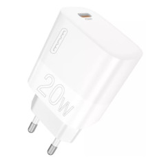 Сетевое зарядное устройство WUW-C196 1Type-C PD20W white