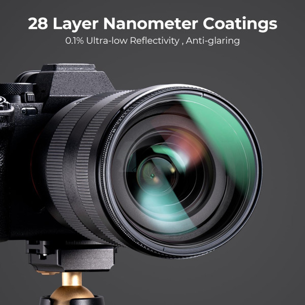 Светофильтр K&F Concept Nano-X Series Ultra-Low Reflection CPL Filter 82mm (KF01.2481)