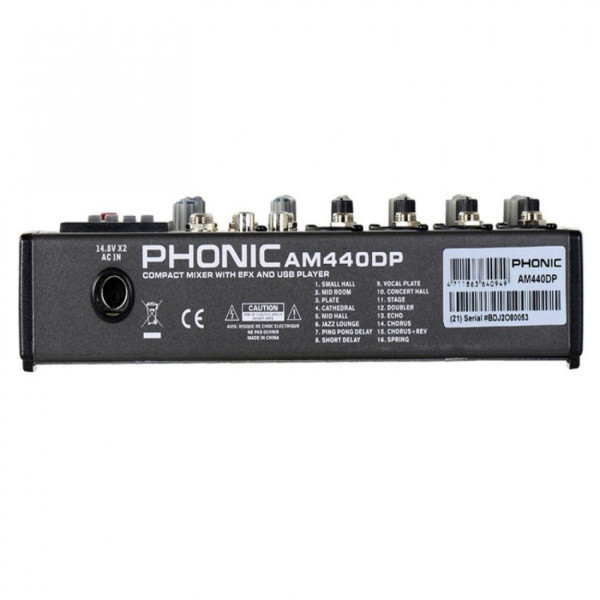 Phonic AM 440 DP Микшерный пульт