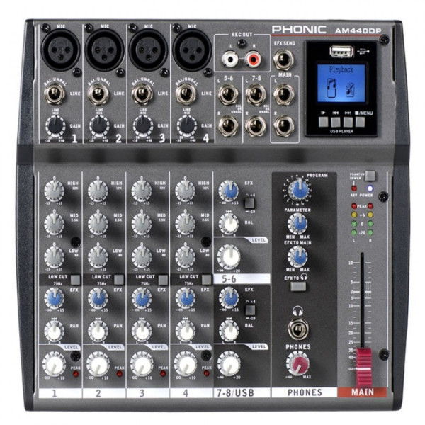 Phonic AM 440 DP Микшерный пульт