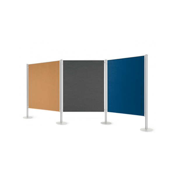 Система перегородок стационарная 5185 Magnetoplan Displayboards Set 4 (1101004)