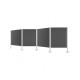 Система перегородок стационарная 5185 Magnetoplan Displayboards Set 4 (1101004)