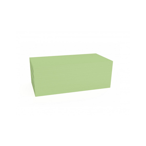 Карточки модерации прямоугольные 200x100 зеленые Magnetoplan Rectangle Green Set (111151505)
