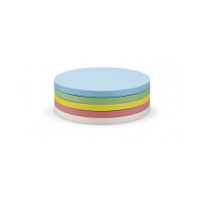 140 круглих різнокольорових самоклеючих карток Magnetoplan Round Assorted Set (111151790)