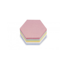 Карточки модерации гексагональные 190x165 разноцветные Magnetoplan Comb Assorted Set (111152310)