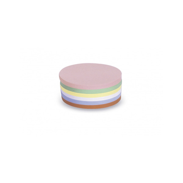 Карточки модерации круглые 100 разноцветные Magnetoplan Round Assorted Set (112501610)