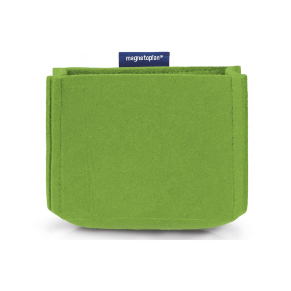 Держатель маркеров магнитный средний из PET-войлока зеленый Magnetoplan magnetoTray MEDIUM Green (1227705)