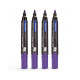 Маркеры универсальные фиолетовые Magnetoplan PRO+ Violet Set (1228119)
